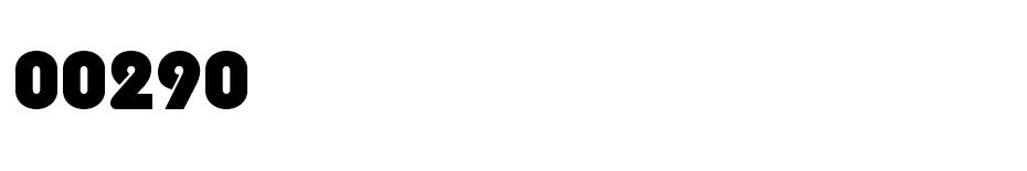 00290 font