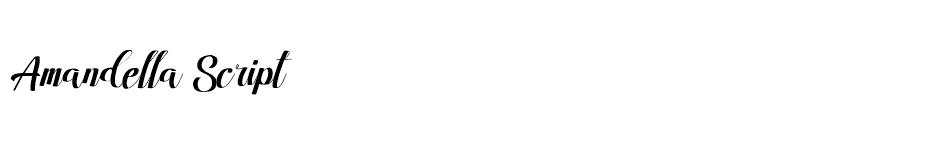 Amandella font