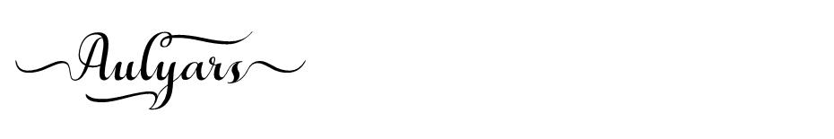 Aulyars font