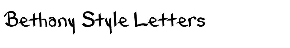 BETHSL font