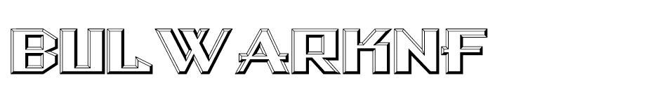 BulwarkNF font