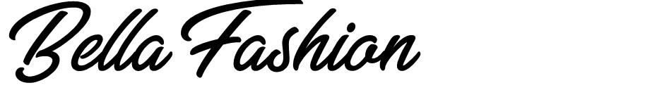 Bella Fashion font