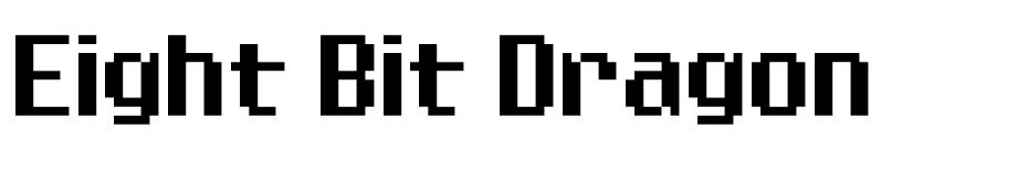 Eight Bit Dragon font