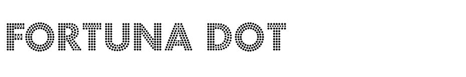 Fortuna Dot font