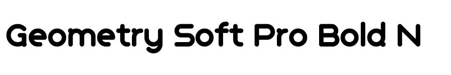 GEOMETRY SOFT PRO font
