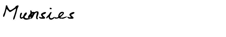 Mumsies font
