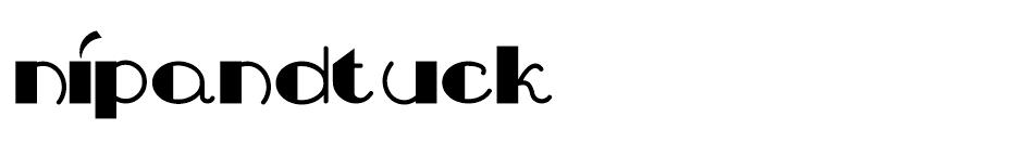 NipAndTuck font