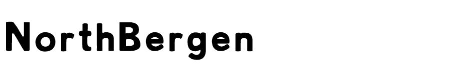 NorthBergen font