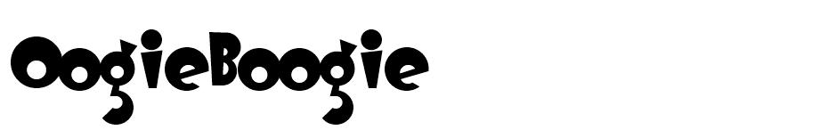 OogieBoogie font