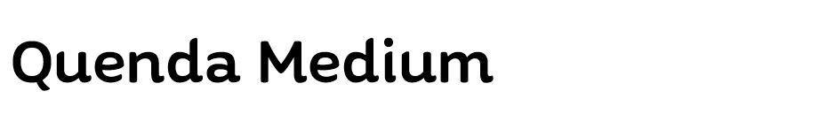 Quenda font