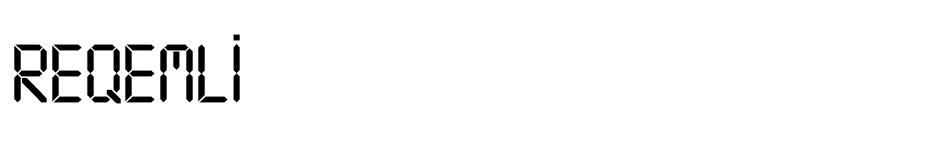 Reqemli font