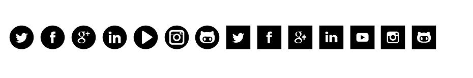 Social Type font
