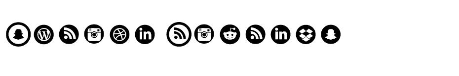 Social Circles font