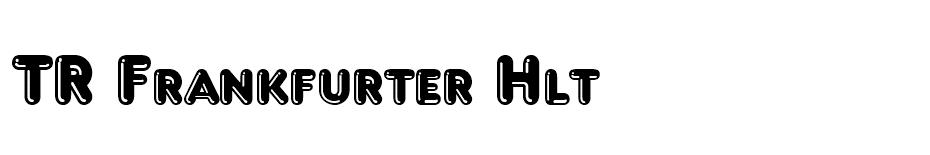 RFrankfurter Hlt ITC Normal font