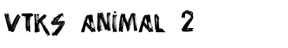 vtks Animal 2 font