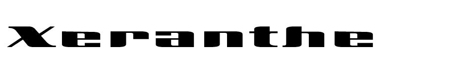 Xeranthemum font