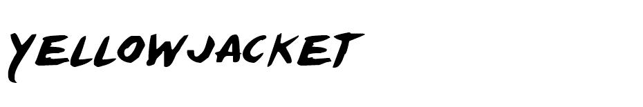 Yellowjacket font