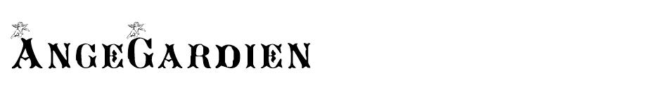 Ange Gardien font