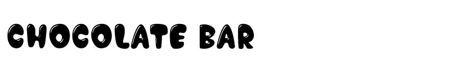 Chocolate Bar font