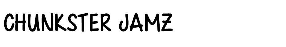 Chunkster Jamz font