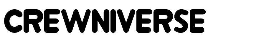 Crewniverse font