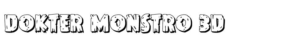 Dokter Monstro font