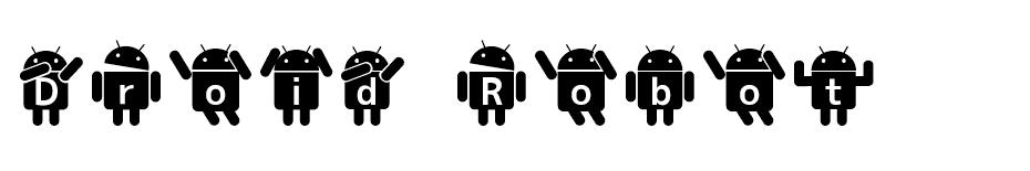 Droid Robot font