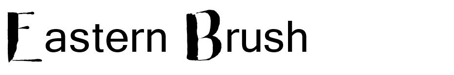 Eastern Brush  font