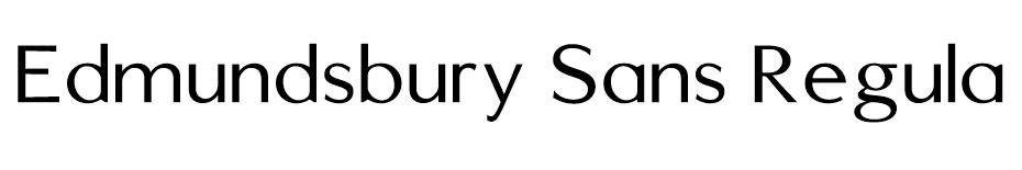 Edmundsbury Sans font