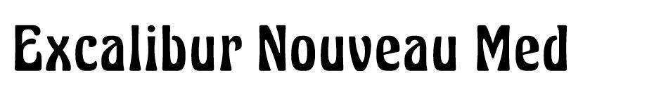 Excalibur Nouveau  font