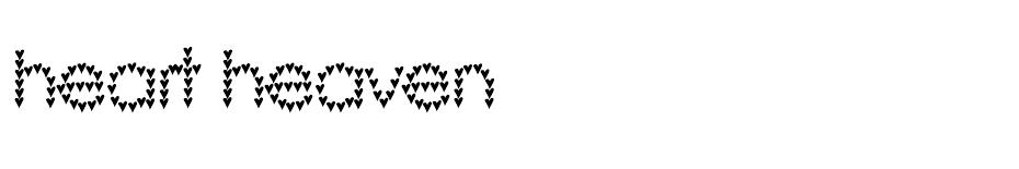 Heart Heaven font