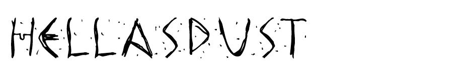 Hellas Dust font
