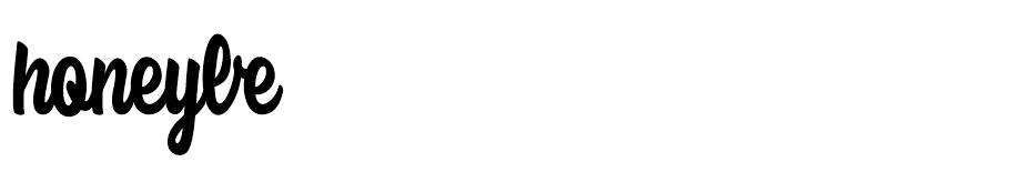 Honeybe font