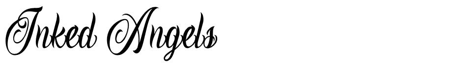 Inked Angels font