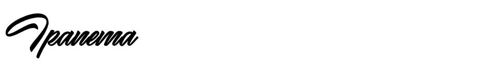 Ipanema font