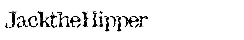 Through The Black  font