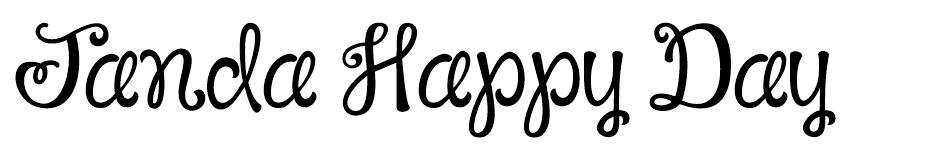 Janda Happy Day font