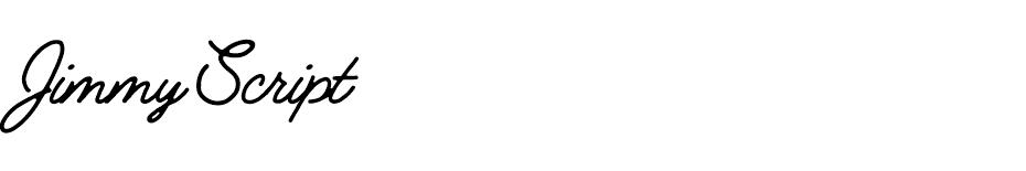 Jimmy Script  font