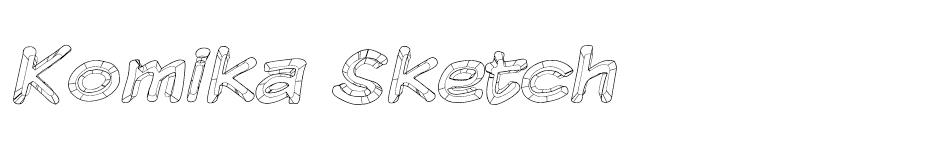 Komika Sketch font