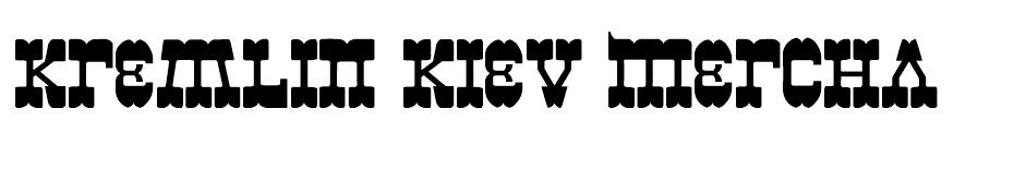 Kremlin Kiev font