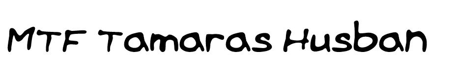 MTF Tamaras Husband font