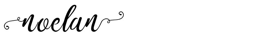 Noelan font