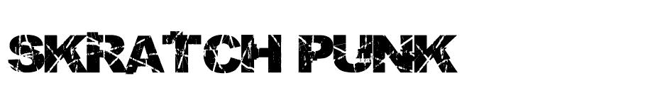 Skratch Punk font