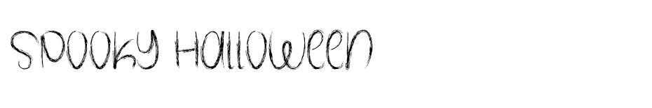 Spooky Halloween font