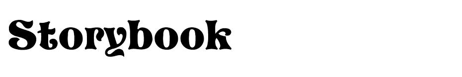 Storybook  font