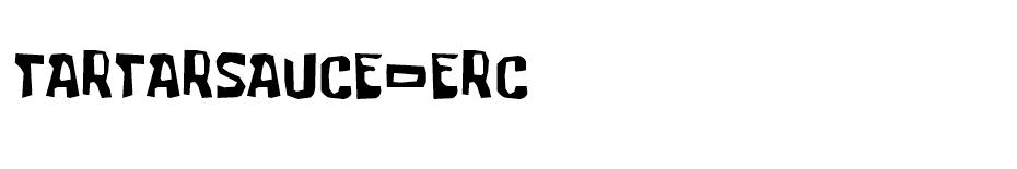 tartarsauce_erc font