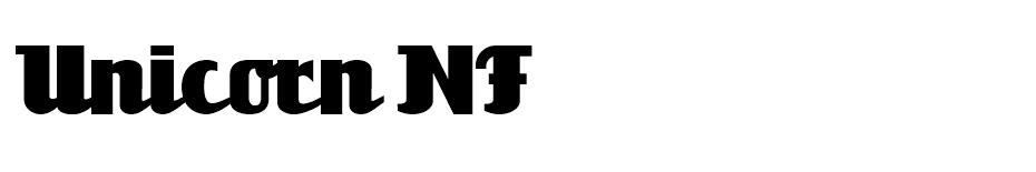 Unicorn NF  font