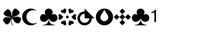 WM Shapes 1 font