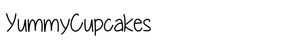 Yummy Cupcakes font