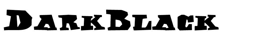 DARKONE font